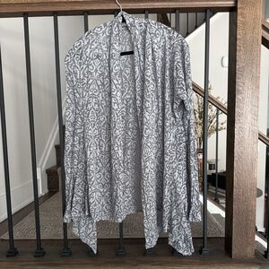Long sleeve drape cartigan